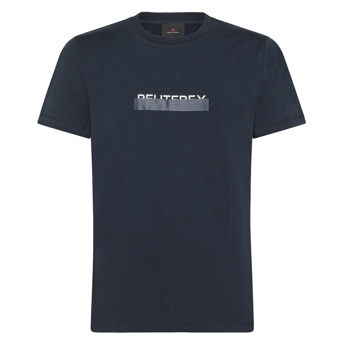 Tシャツ・カットソー PEUTEREY Men T-shirt Ice PEU547599011969 125 Tシャツ・カットソー PEUTEREY Men T-shirt Blue